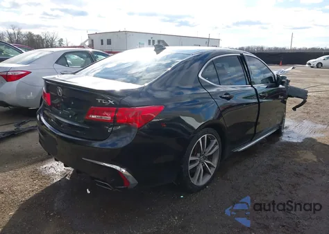2020 Acura Tlx Tech Package из США, поврежденный, VIN 19UUB2F47LA006265